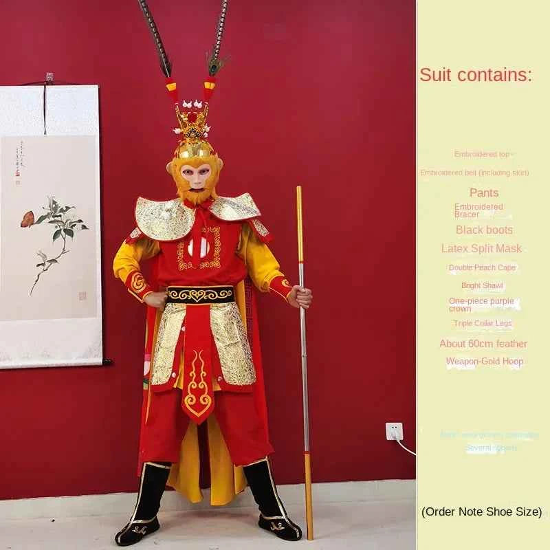performance clothes stage performance costumes adult stage props mask