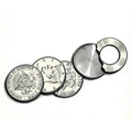 1Pc Magnetic Flipper Coin Butterfly Coin Magic Trick Money Magic Prop for Close-Up Street Stage Magicians