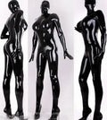 Latex Overall Rubber Gummi Ganzanzug Catsuit Chest stitching Mask Suit Black Halloween - Big Tim's Magic Emporium
