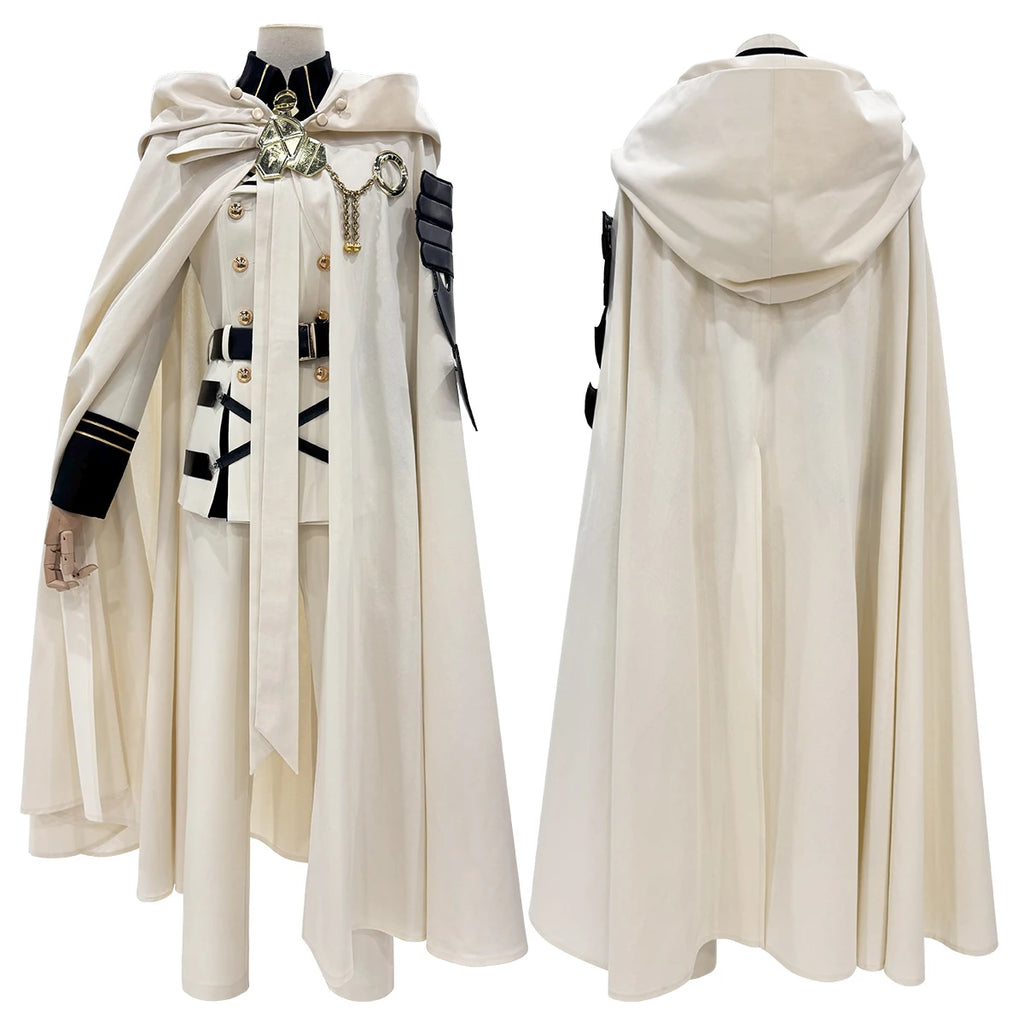 HOLOUN Seraph Of The End Anime Mikaela Hyakuya Cosplay Costume Cloak Jacket Pants Shirt Halloween Christmas Convention - Big Tim's Magic Emporium