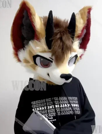 Furry Head Cosplay Kemono Fursuit Handmade Customized Fursuit Kemono Head Role Play Furry Custom Headsets Beast - Big Tim's Magic Emporium