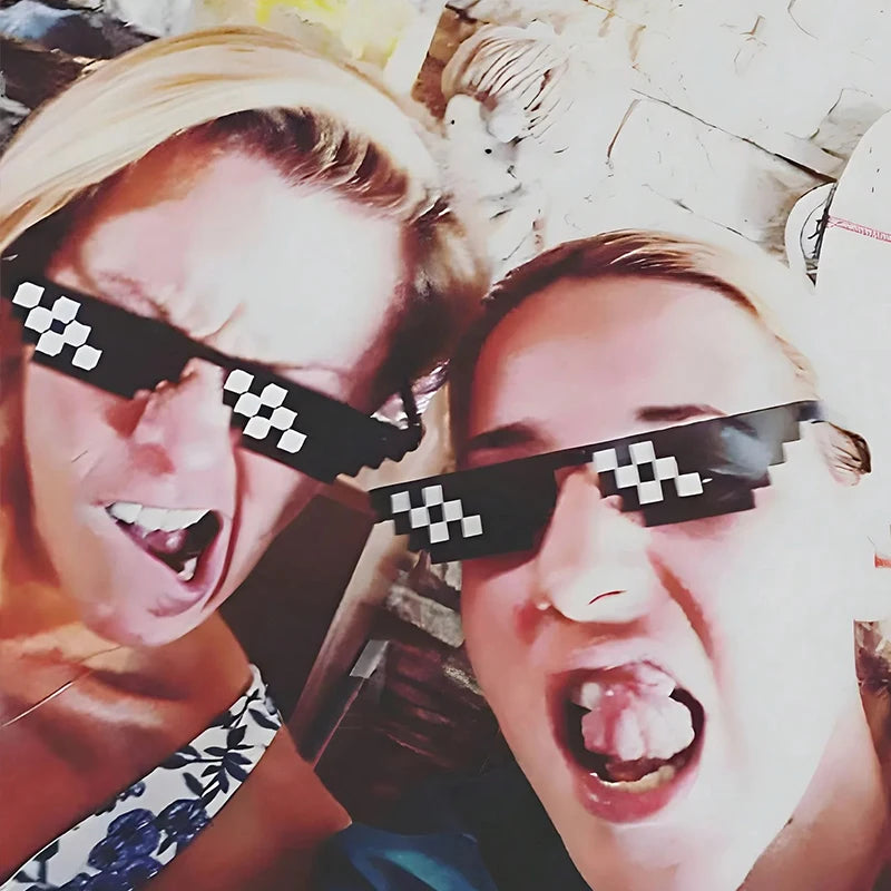 4/8pcs Party Sunglasses Black Sunglasses Funny Glasses Outdoor Party Favors Adult Birthday Party Gift Bachelor party photo props - Big Tim's Magic Emporium