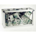 Glassy Briefcase Stage Magic Trick Bill Appear from Empty Crystal Briefcase Magicians Prop Accessory Illusion Gimmick - Big Tim's Magic Emporium