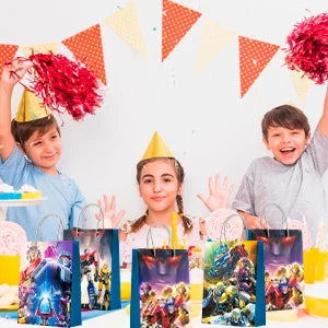 Transformers Party Gift Bags-16pcs Transformers Party Bags/Transformers Party Gift Treat Bags for Transformers Party Decorations - Big Tim's Magic Emporium