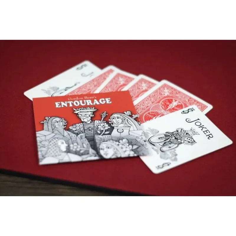 Entourage By Gordon Bean Card Magia Close Up Magic Props Gimmicks Magician Magic Tricks for Professional Magicians Mystery Box - Big Tim's Magic Emporium