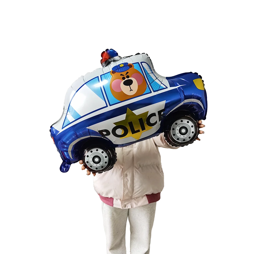 Police Party Foil Balloons Children Gifts Boys Birthday Balloons Police Party Supplies Birthday Party Police Themed Party Decors - Big Tim's Magic Emporium