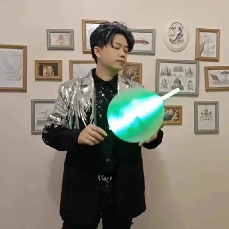High-tech Lightsaber Thru Balloon Magic Tricks Magician Penetration Magia Show Stage Illusions Gimmicks Mentalism Props - Big Tim's Magic Emporium