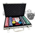 Poker Sets With Case Party Props No-Denomination Professional Poker Sets For Players Game Enthusiasts Collectors Event Planner - Big Tim's Magic Emporium