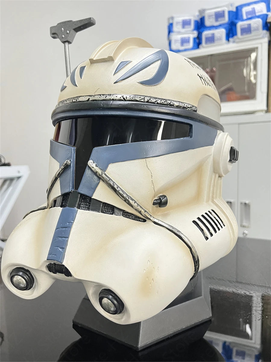 SW Captain Rex Helmet Phase 2 Mask Resin Stormtrooper Mask for Halloween Cosplay Helmet Masque Costume Casque Prop TK021 - Big Tim's Magic Emporium