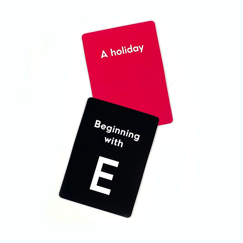 Board Game Card Game Quick Name Party Game Cards For That Tests Reaction Ability , Party Board Deck For Family and Friends - Big Tim's Magic Emporium