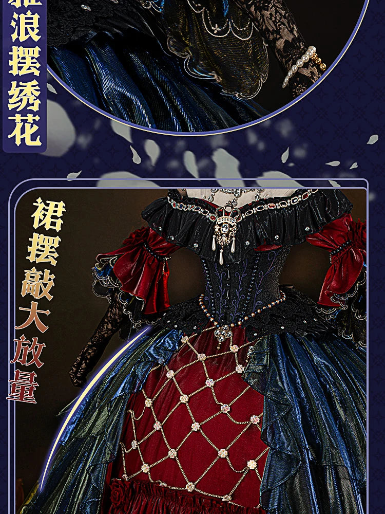 Mary‌ Cosplay Costume for Halloween Christmas Comic Exhibition Game Identity V Bloody Cute Woman S-XXL New Red Dress IN STOCK - Big Tim's Magic Emporium