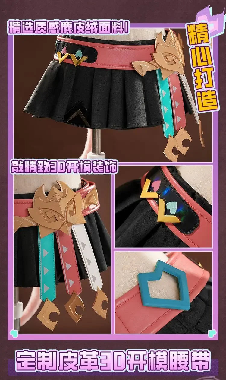 FilmStyle Genshin Impact Varesa Cosplay Costume Uniform Halloween Carnival Party Christmas Play Role Clothes Clothing for Women - Big Tim's Magic Emporium