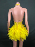 Women's Showgirl Stage Wear Costume | Performance Outfit