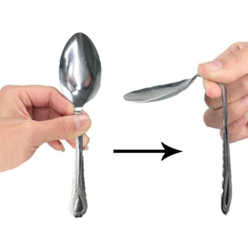 Magic Trick Perfect Bend Spoon Bending Gimmick Close Up Magician Street Stage - Big Tim's Magic Emporium