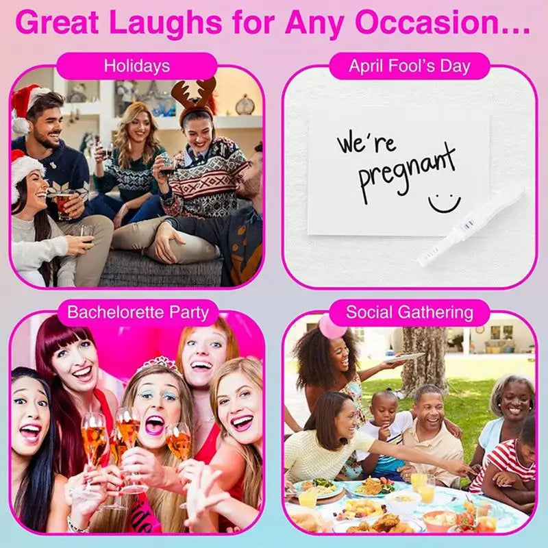 Fake Pregnancy Test Trickys Always Positive -fool's Joke False Early Result Pregnancy Practical Test Joke Day Toy Friends Joke - Big Tim's Magic Emporium