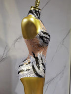 Sequin Showgirl Bodysuit Costume