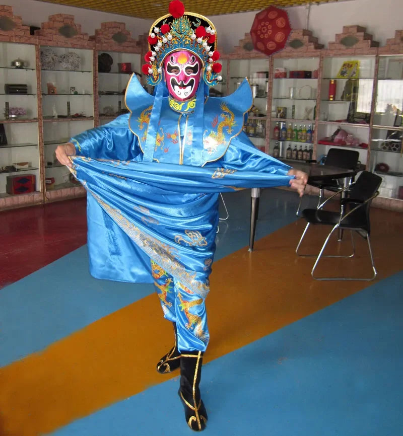 Authentic Sichuan Opera face-changing costumes face props clothes teaching Sichuan face-changing 13 masks