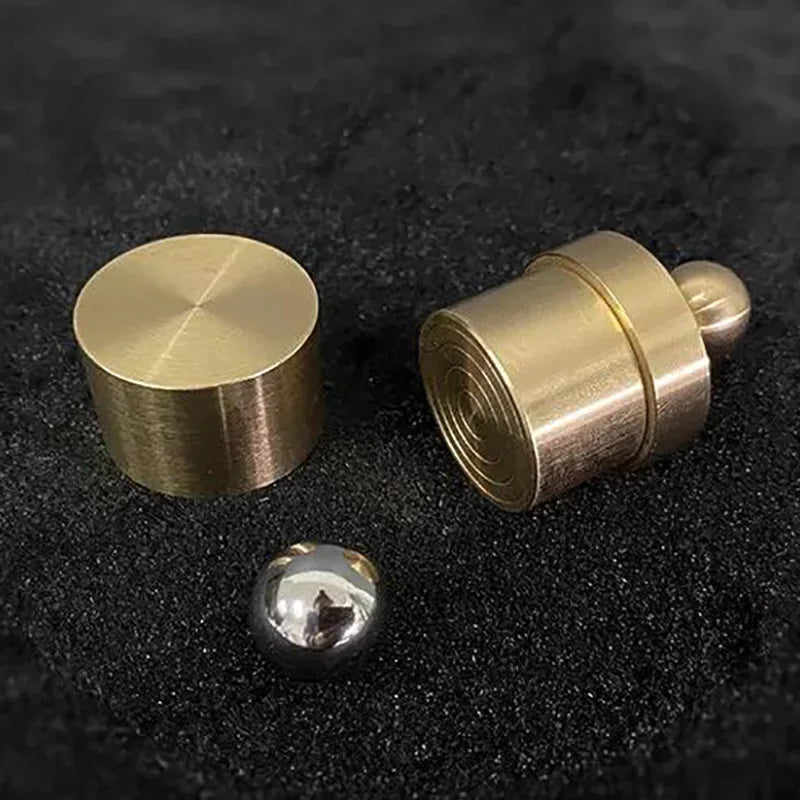 Coin Maker (Brass) Magic Tricks Steel Ball to Coins Appearing Magia Magician Close Up Illusions Gimmicks Props Mentalism Magica - Big Tim's Magic Emporium