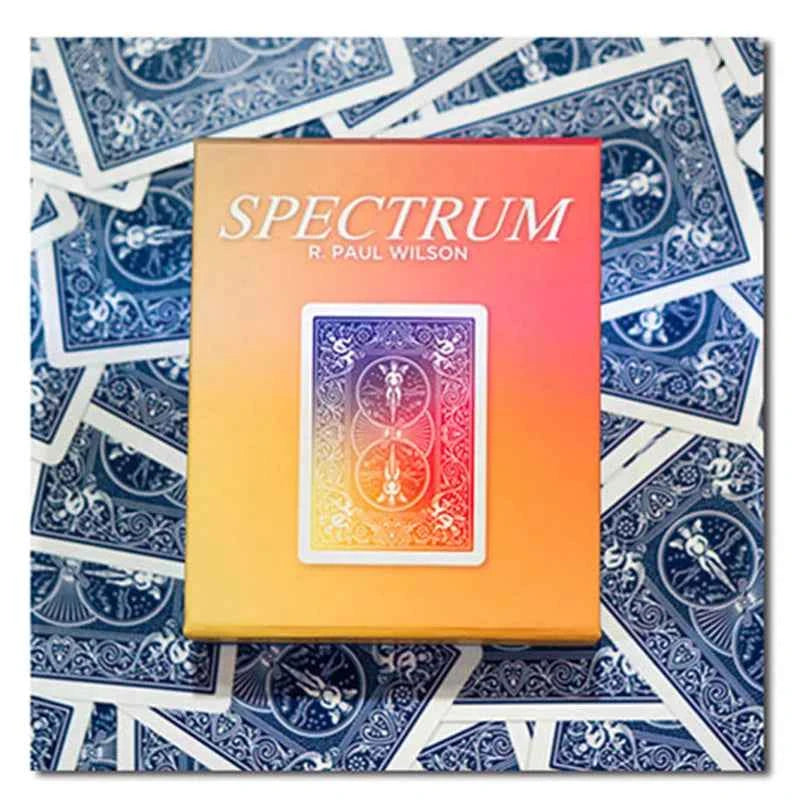Spectrum By R.Paul Wilson (Gimmick and online instruct) Magic Trick Card Color Change Illusions Close Up Magic Props