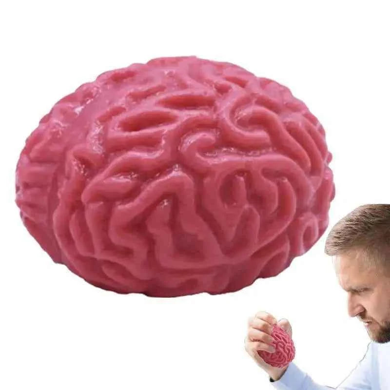 Anti Stress Flippy Brain Squishy Squeeze Fidget Toy Cool Stuff Kids ADHD Autism Anxiety Relief Toy Weird Stuff Halloween Decor