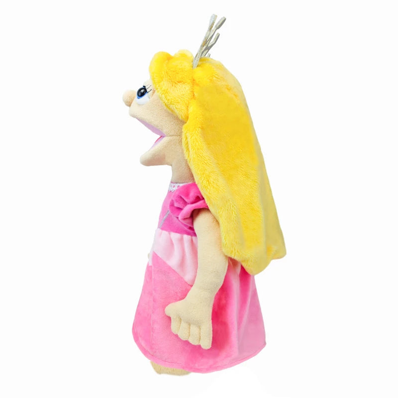 Cute Cartoon Profession Series Hand Puppet Plush Doctor Police Officer Nurse Teacher Job Puppet Ventriloquism Doll - Big Tim's Magic Emporium