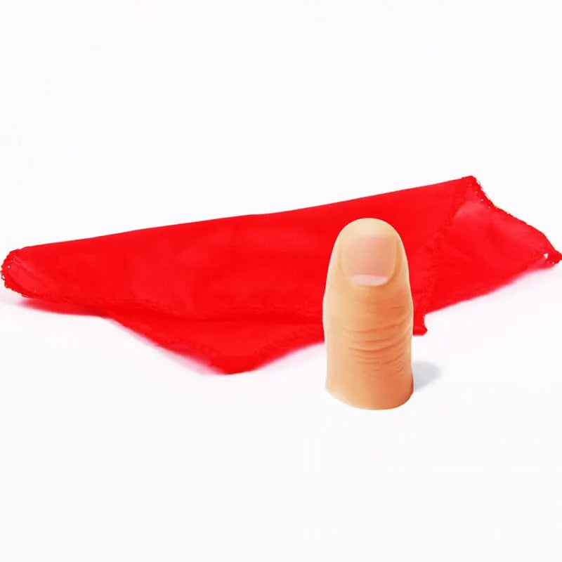 4 Pack Magic Tricks Set for Beginners - Ring Vanish Scarf Thumb Dice, Stage Illusion Props with Guide Kids Magic Toy - Big Tim's Magic Emporium