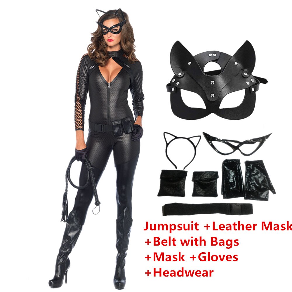 Women's Cat Costume Bodysuit
