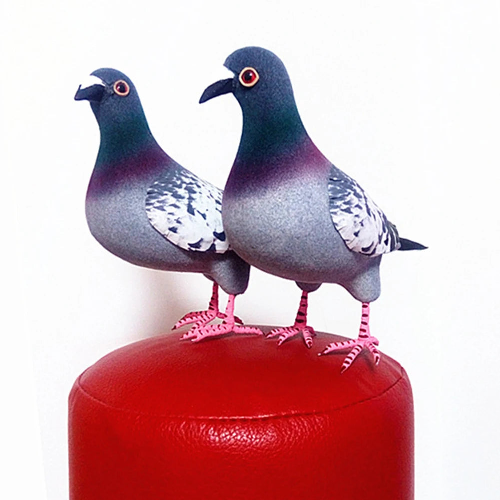 Realistic Foam Pigeon – Handcrafted Stage Magic & Decor Prop - Big Tim's Magic Emporium