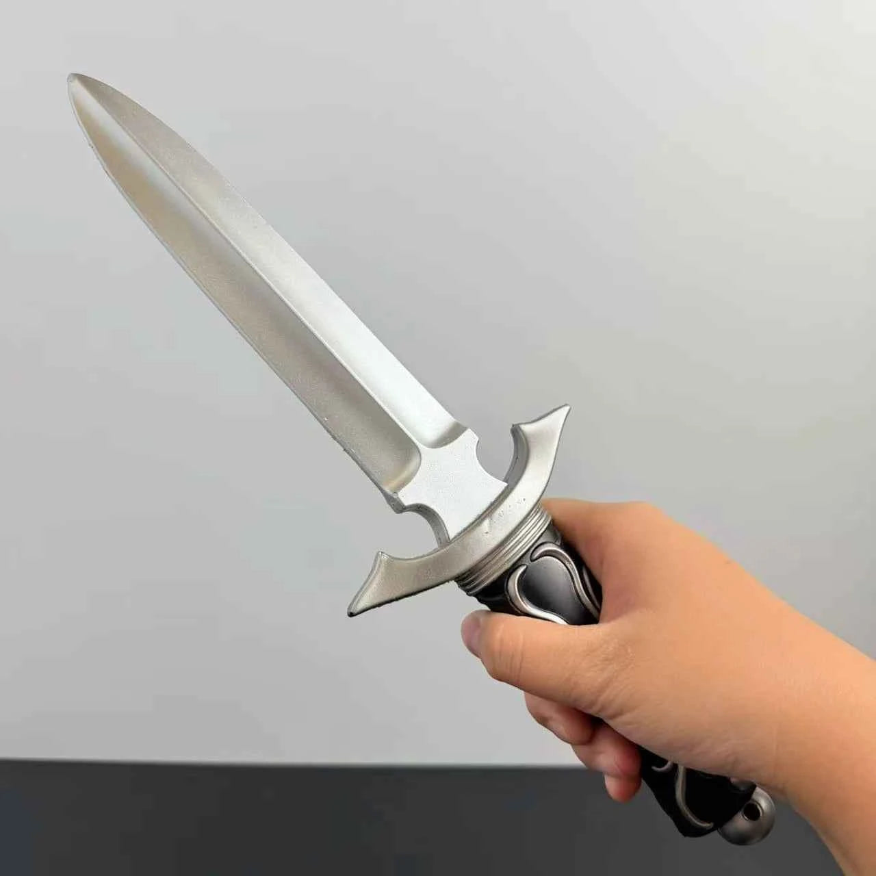 32cm PU Sword Safety Children's Stage Performance Props Medieval Foam Sword Collectible Outdoor Training Props Desk Ornament Toy