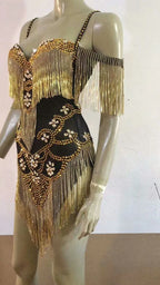 Women's Folk Dance Bodysuit | Stardust Starlets