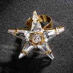 Rhinestone Star Fashion Finger Rings