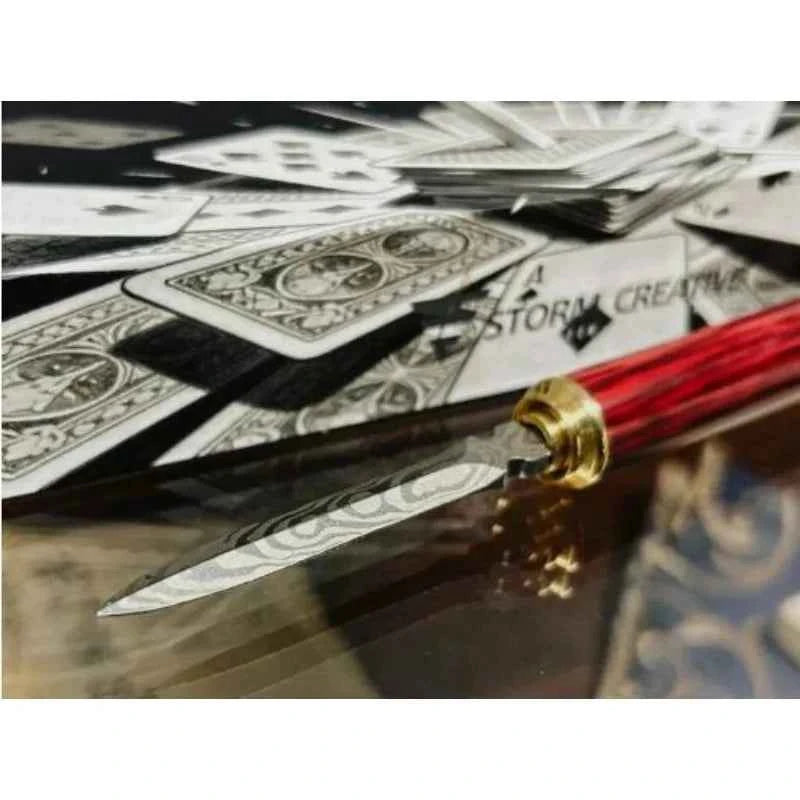 Perfect Stab By Hank Illusions Gimmick Magician Props Small Stage Shows Bar and Restaurant Gigs Magic Fun Close Up Magic Tricks
