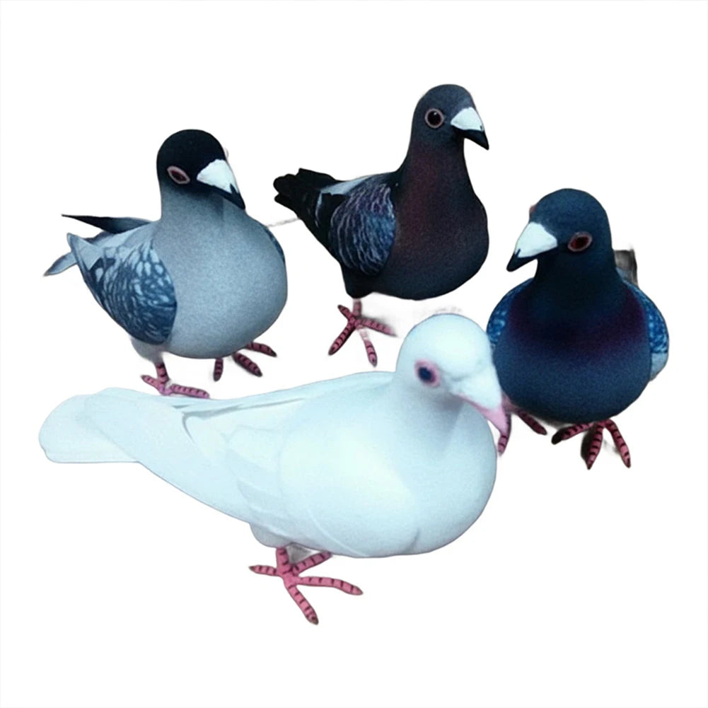 Realistic Foam Pigeon – Handcrafted Stage Magic & Decor Prop - Big Tim's Magic Emporium