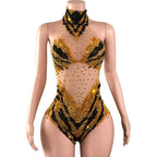 Sequin Showgirl Bodysuit Costume