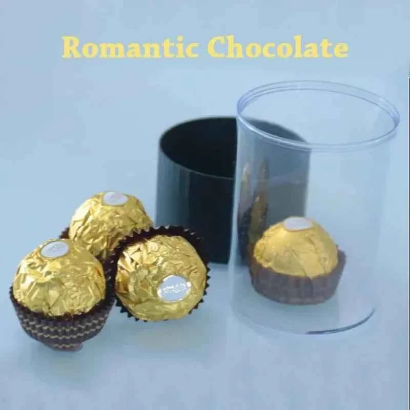 Romantic Chocolate Gimmicks Magic Tricks Close Up A Sweet and Magical Surprise Penetration Street Magia Props