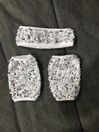 Women's Sequin Dance Bodysuit Costume for Dai & Chinese Folk Dance