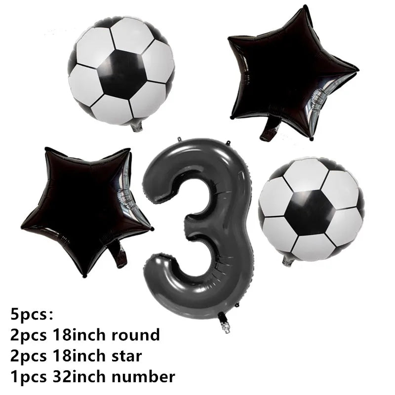 108*180cm Football Tablecloth Party Supplies Disposable Plate Tableware Party Birthday Party Decor Kids Boy Soccer Party Supplie - Big Tim's Magic Emporium