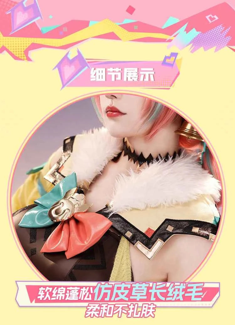 Metal props Game Genshin Impact Varesa Cosplay Costume Halloween Party Christmas Role Playing Comic Exquisite props Size S-XL