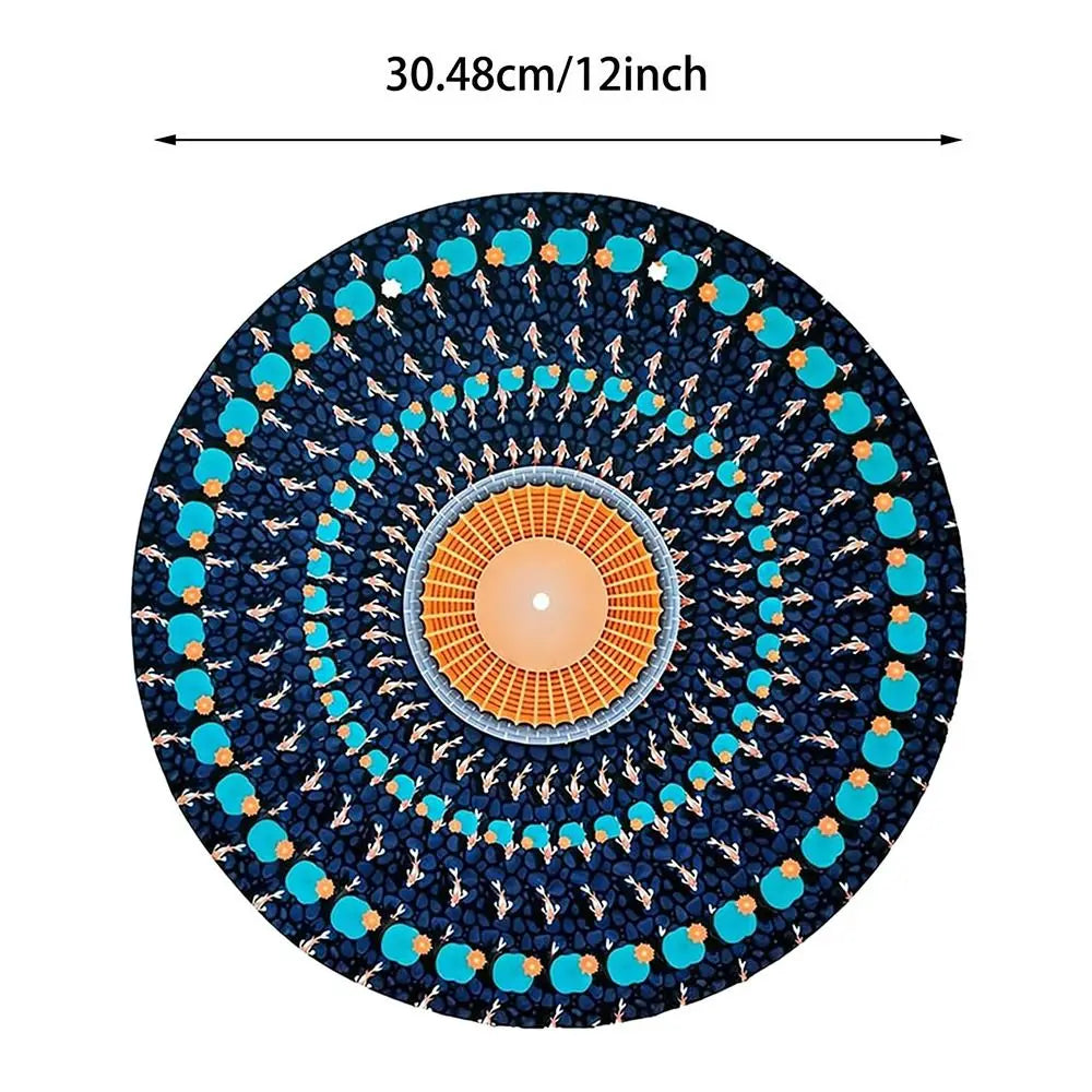 Zoetrope Motion Effect Animated Zoetrope Slipmat Animated Pattern Optical Illusion Design Animated Slipmat Art Display