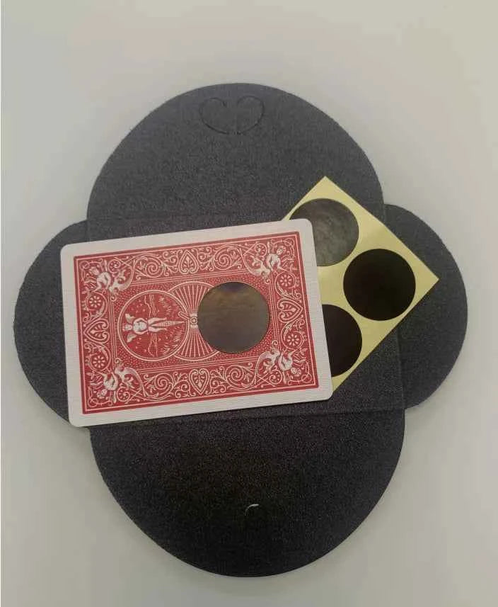 Color Changing Black Hole Magic Tricks Card Vanishing Close Up Props Easy To Do Magician Props Illusion Gimmick