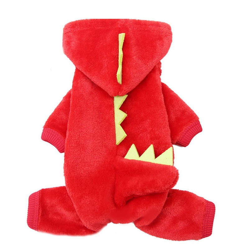 Animal Hooded Pet Costume Jumpsuit