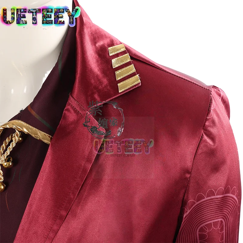 UETEEY COS Lei Heng Cosplay Costume Game Limbus Company Cosplay Clothing Halloween Carnival Uniforms Fancy Suit Custom Made - Big Tim's Magic Emporium