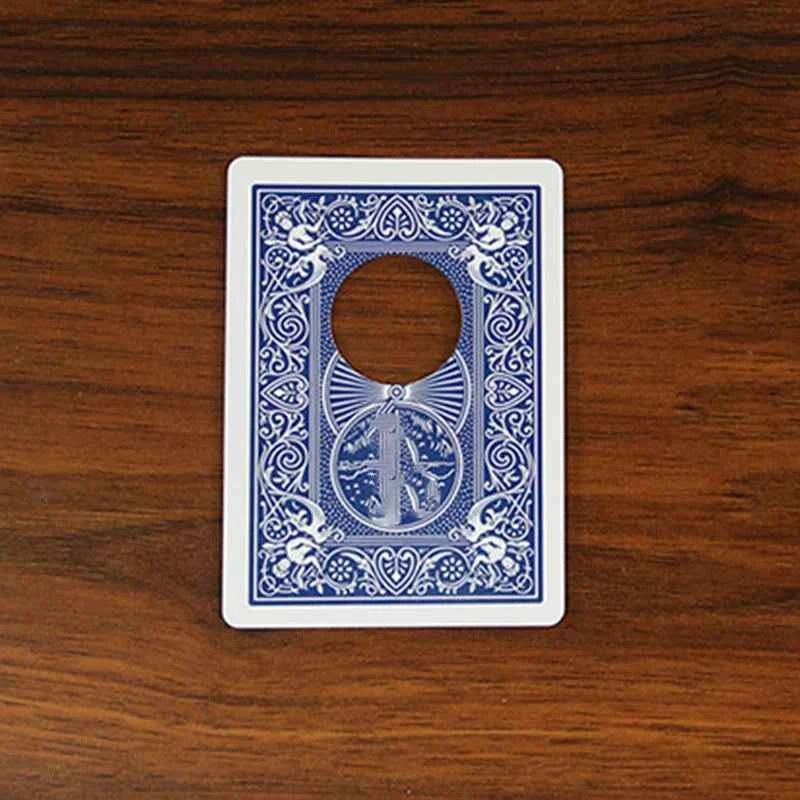 Color Changing Black Hole Magic Tricks Card Vanishing Close Up Props Easy To Do Magician Props Illusion Gimmick