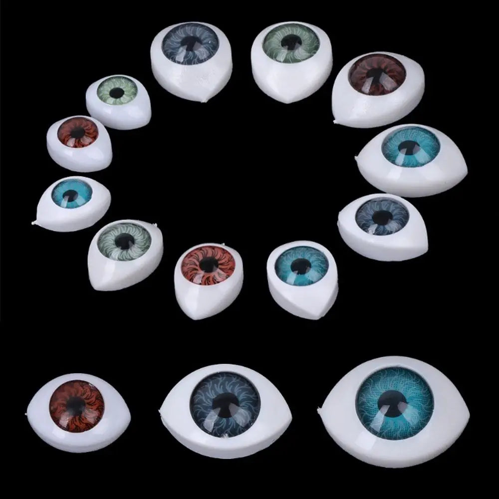 20pcs Puppet Making Dinosaur Eyes Funny Plastic Doll Safety Eyes For Animal Toy DIY Craft Accessories - Big Tim's Magic Emporium