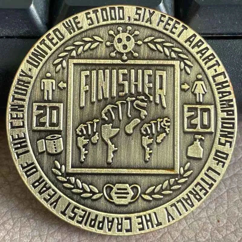 Funny Dick Spade Challenge Coin Ins Wind Ancient Bronze Retro Wandering Coin Funny Coin