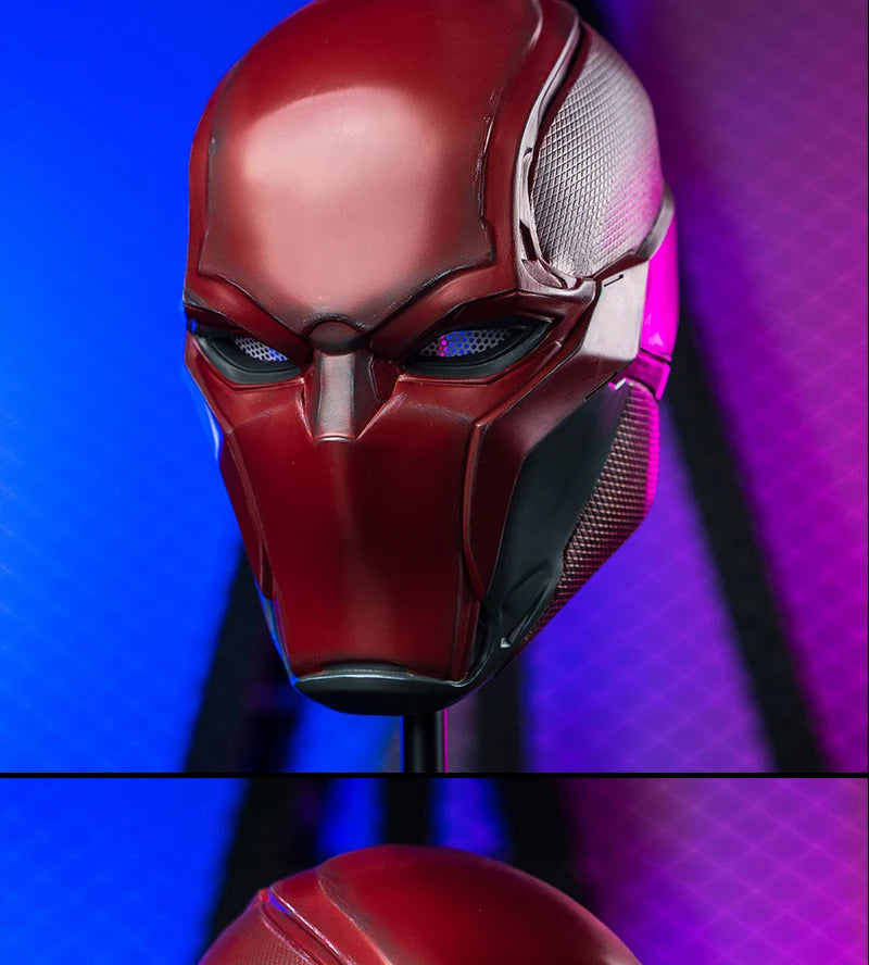 Anime Hero Cosplay Red Helmet With Lining Cushion Super Cosplay Mask Props for Men Women Daily Gifts Birthday Gift Christma - Big Tim's Magic Emporium