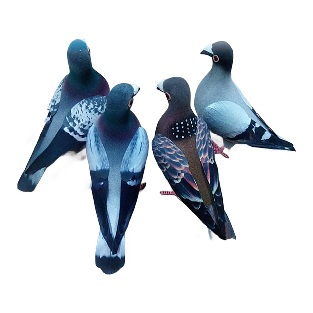 Realistic Foam Pigeon – Handcrafted Stage Magic & Decor Prop - Big Tim's Magic Emporium
