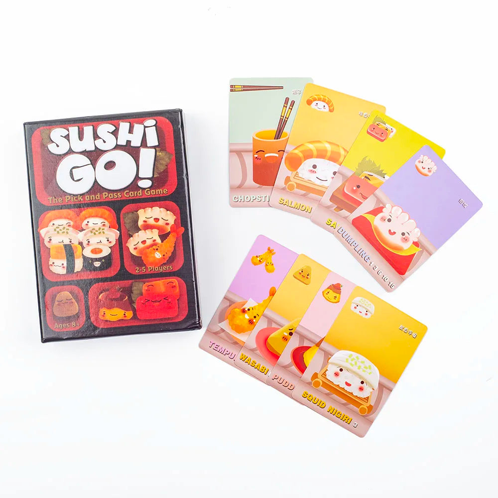 Sushi Go Party! the Pick & Pass Card Game - Multi-Color Family Fun Perfect for Parties And Home Entertainment - Big Tim's Magic Emporium