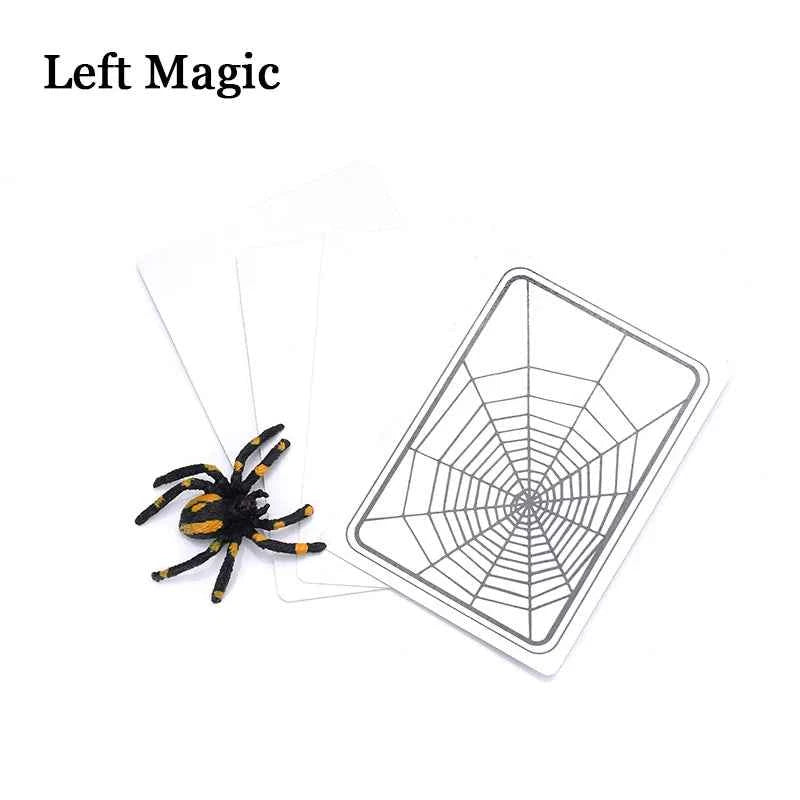 Spider And Net Magic Trick The Web Trick Cards Magic Props Magic Tricks Toys Magician Gimmick Magic Illusion