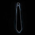 Shirt Fashion Stage Props Business Party For Women EL Wire Neon Gift For Men Glowing Tie Neck Ties Luminous Tie LED Tie